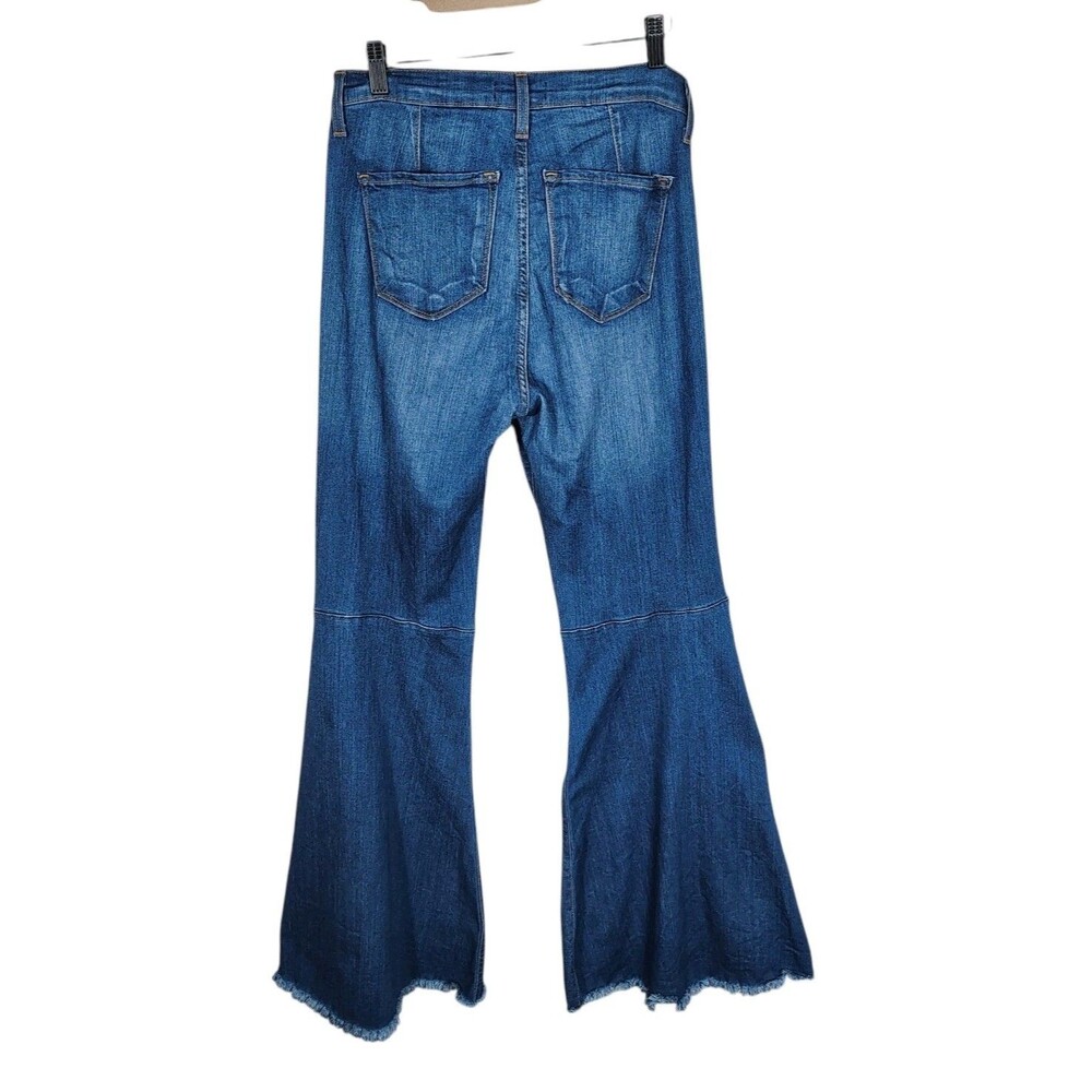Judy Blue Jeans Denim Flare 8396 Memphis High Rise Bell Bottoms Size 11/30 - Picture 3 of 10